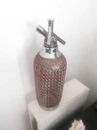 Bar sifão vintage água com gás  fabrico inglês