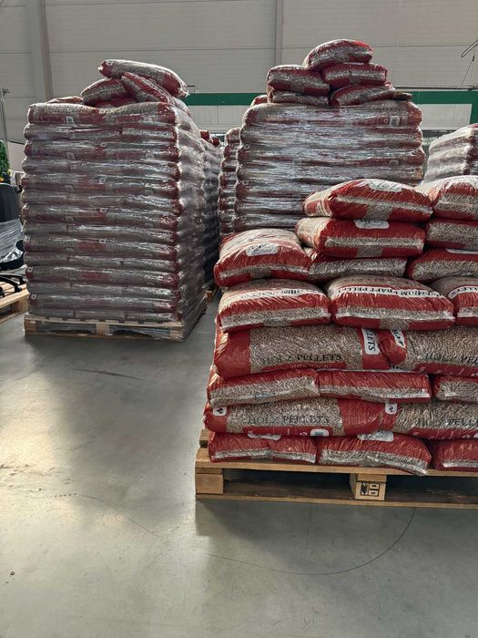 PELLET pelet sosnowy drzewny worki 15kg EN plus A1 dowóz 150 km GRATIS