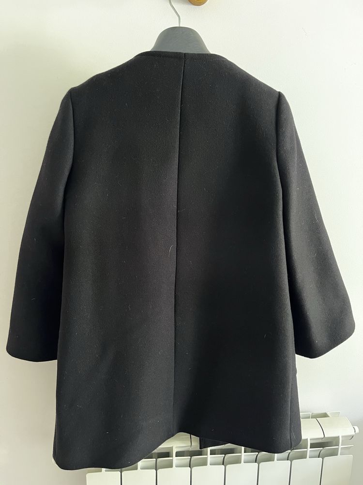 Casaco Zara com gola de pêlo