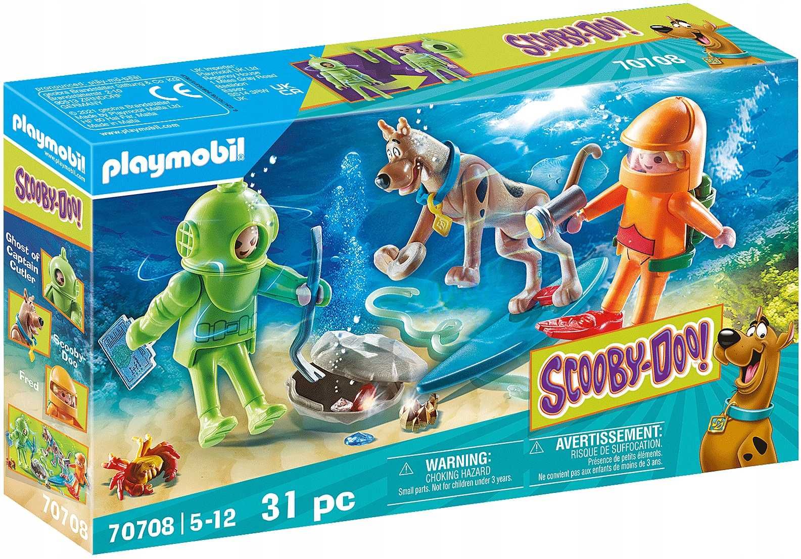 Playmobil Scobby-Doo! 70708 PRZYGODA Z GHOST OF CAP