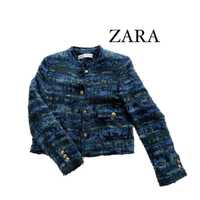 Твідовий жакет zara