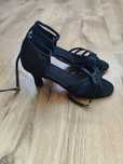 Buty do tańca nowe 39 7 cm czarne