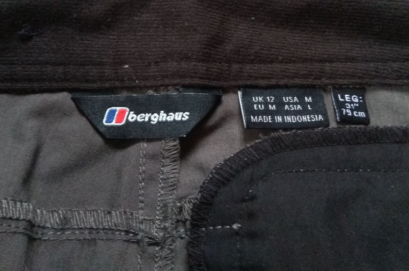 BERGHAUS женские штаны треккинговые Оригинал UK12 - M