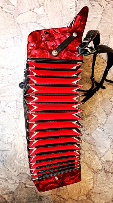 akordeon guzikowy Weltmeister Grandina jak nowy serwis Dom Akordeonu