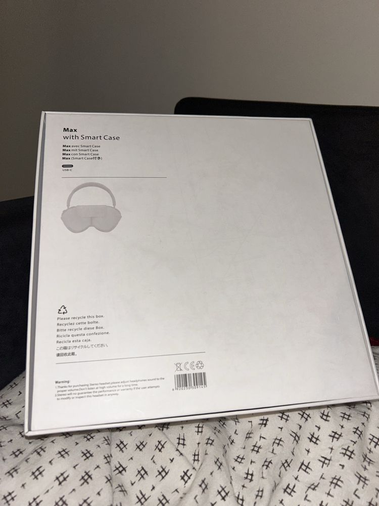 Air pods max czarne