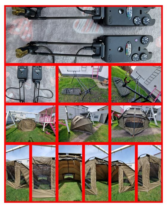 Profesjonalny sprzęt karpiowy - całość