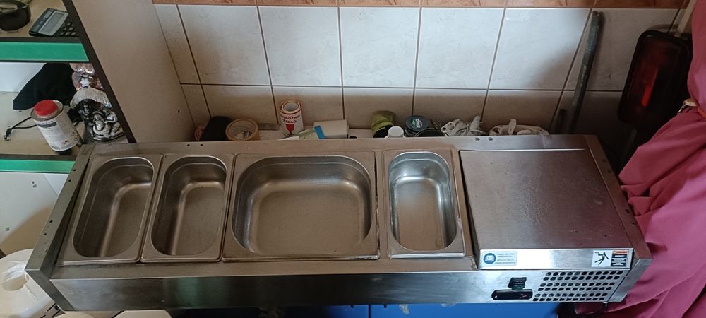 adstawka chłodnicza 5xGN1/4, 1200x335x435 mm | TECHNICA, Cold Line