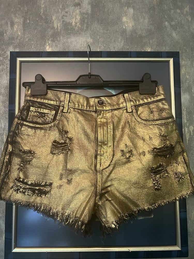 Piekne zlote spodenki jeans Pinko r.31/L