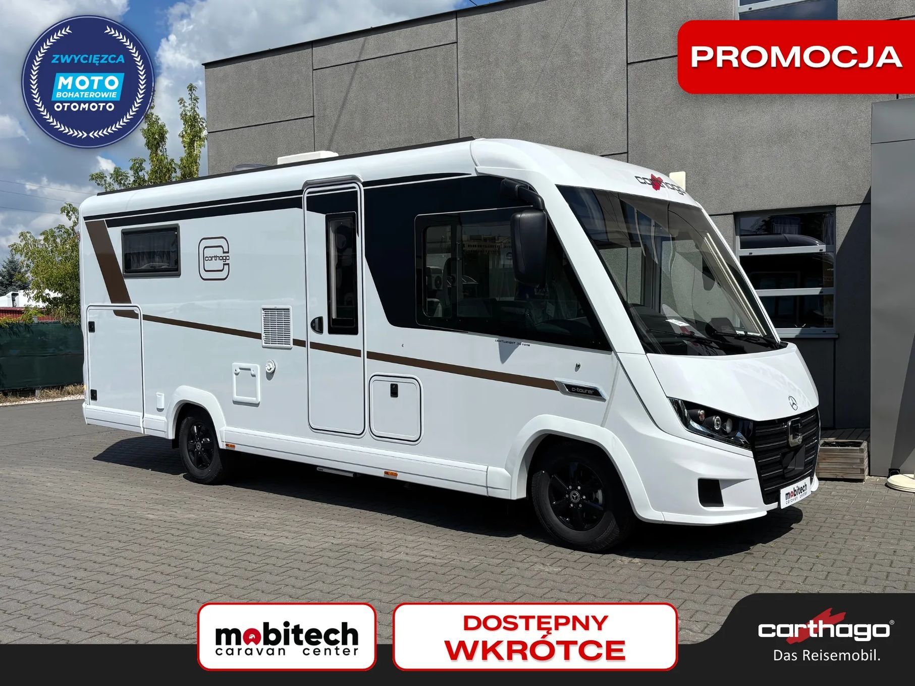 Carthago C2-Tourer I 148 RB QB K  | lightweight 3,5t | Mercedes | automat | MY 2025