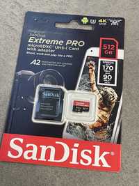 SanDisk Extreme Pro microSDXC 512 170/90 UHS-I A2