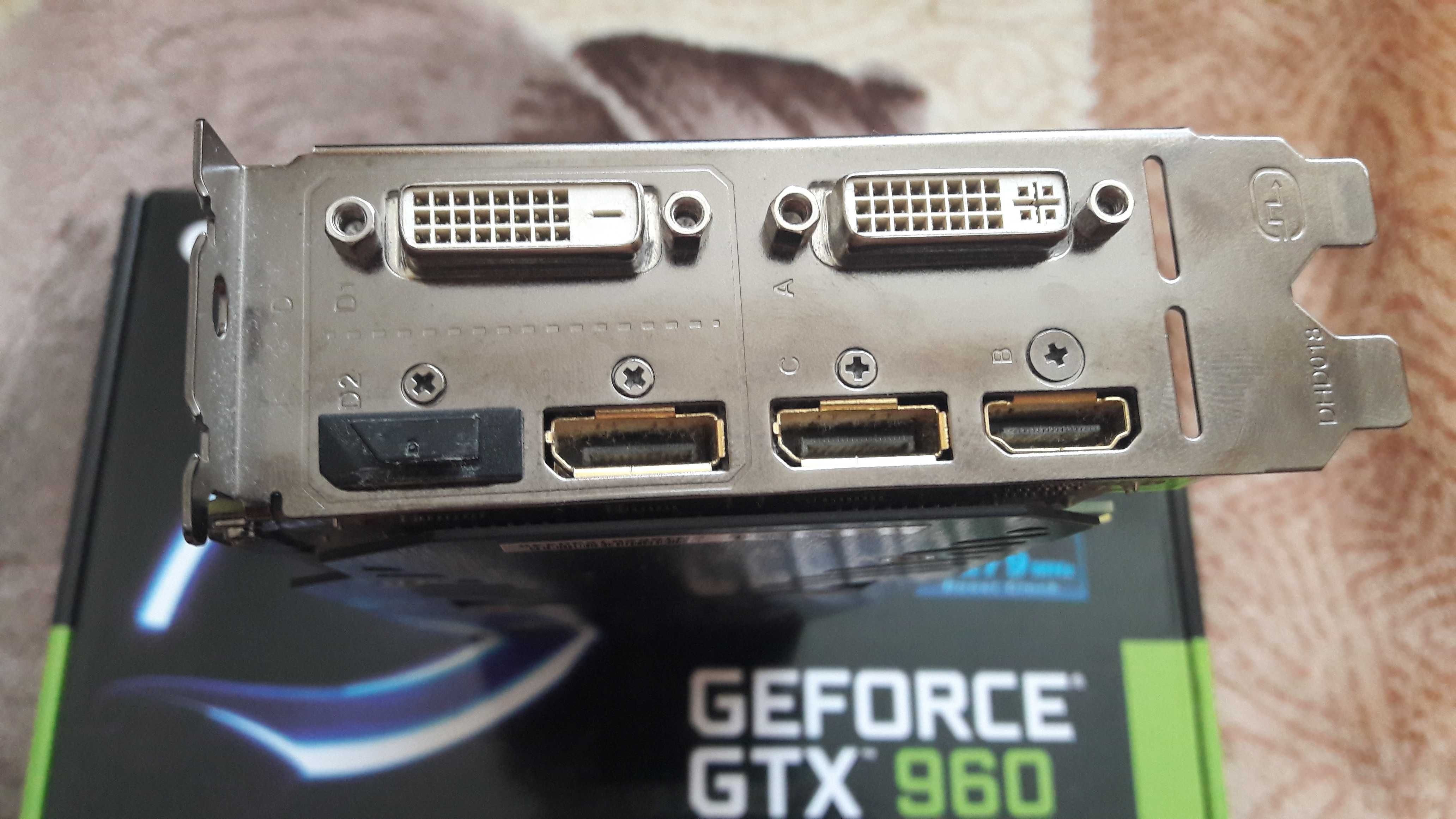 Gigabyte GTX 960, 4GB, DDR5.