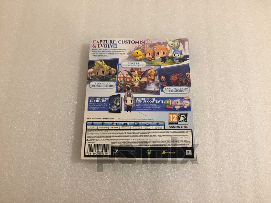World of Final Fantasy Limited Edition playstation ps4
