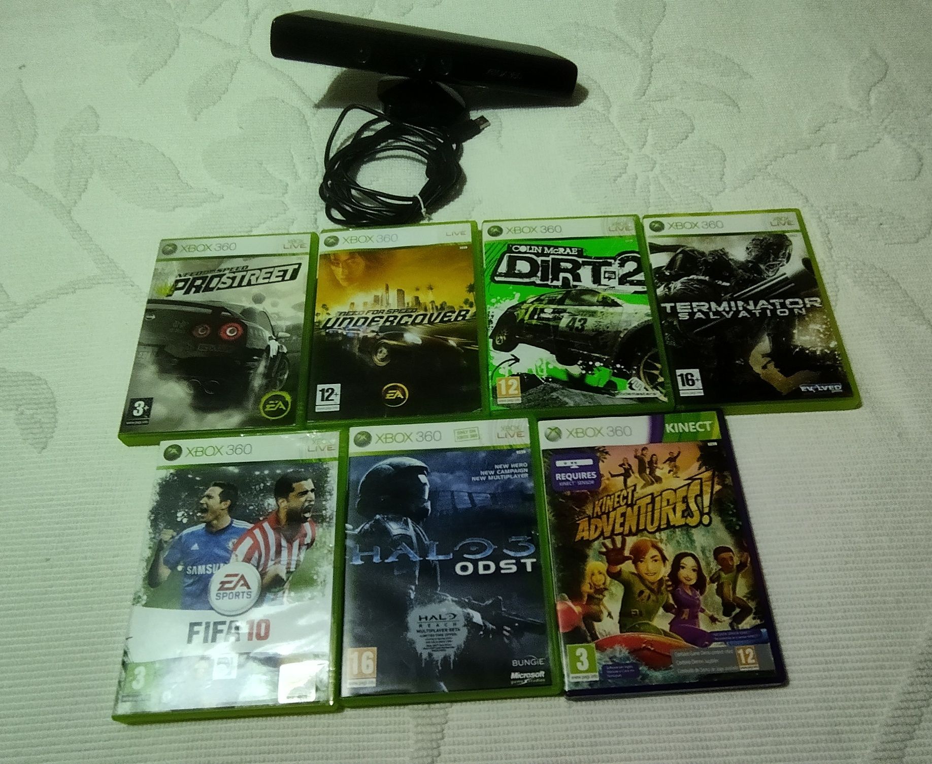 Kinect e jogos Xbox One e Xbox 360