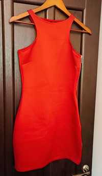 Очень красивое стильное фирменное платье Mango со змейкой  размер XS-S