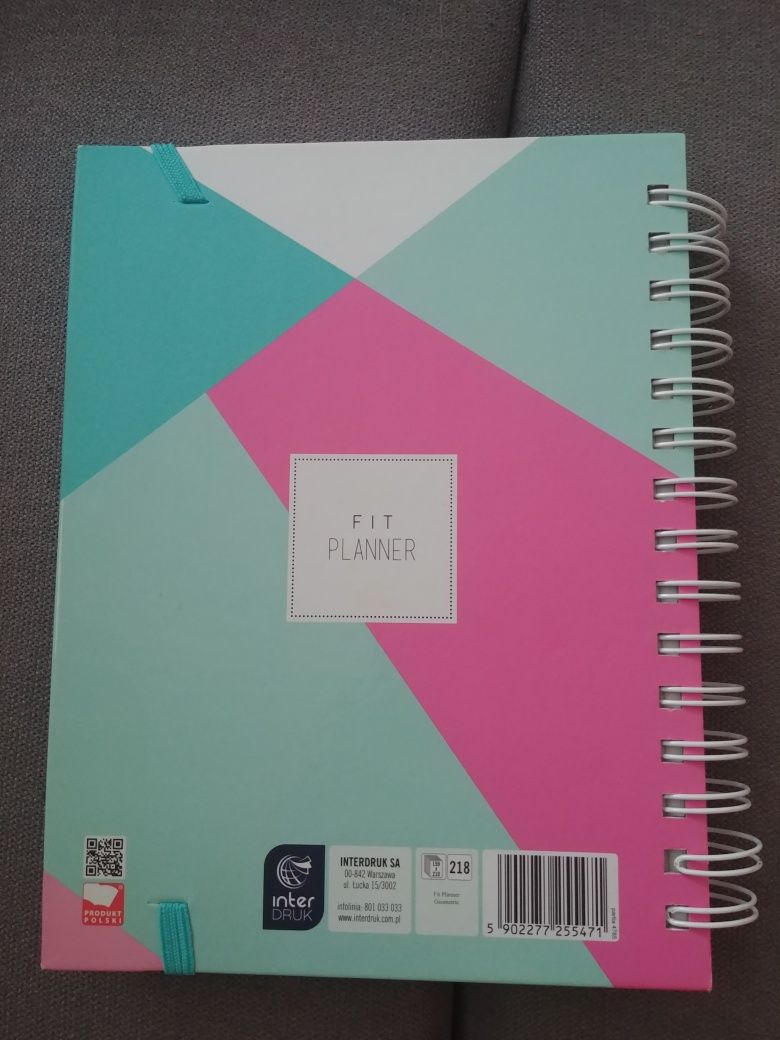 Fit Planner Przepiśnik notes