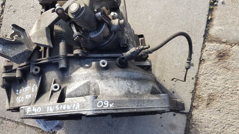 Skrzynia Biegów Manualna 6 Biegowa Insignia A 2.0 CDTI skrzynia F40