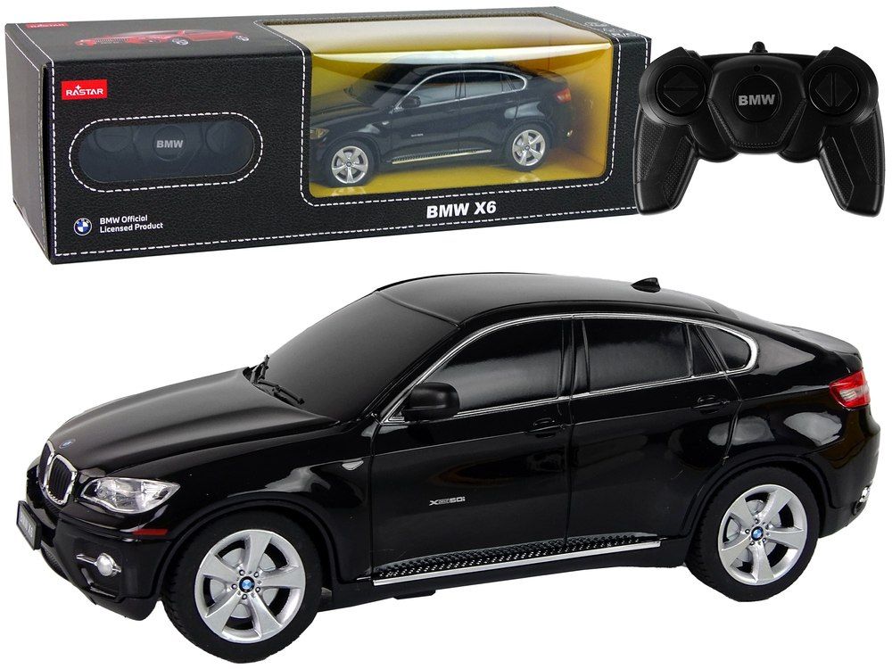 Auto R/C Bmw X6 1:24 Rastar Czarne