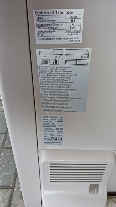 Vendo várias peças marca Atlantic e Thermor usadas