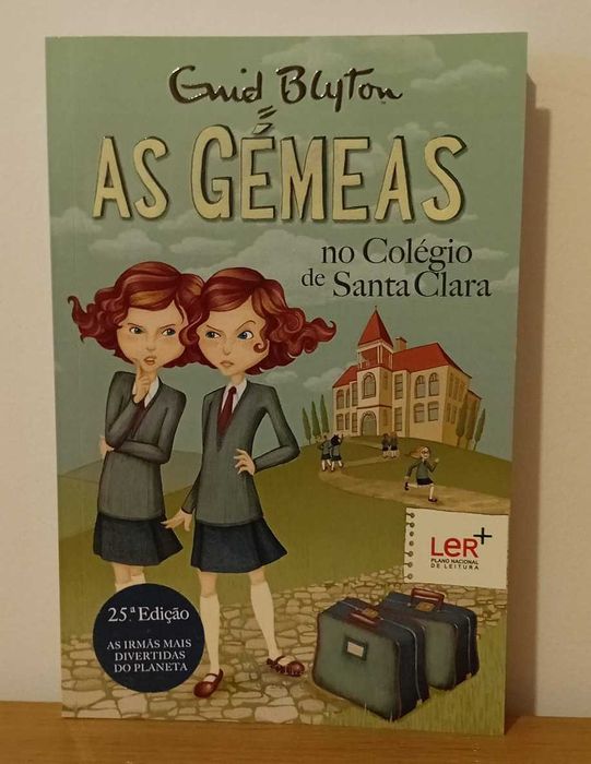 As Gémeas no Colégio de Santa Clara (Volume I), de Enid Blyton
