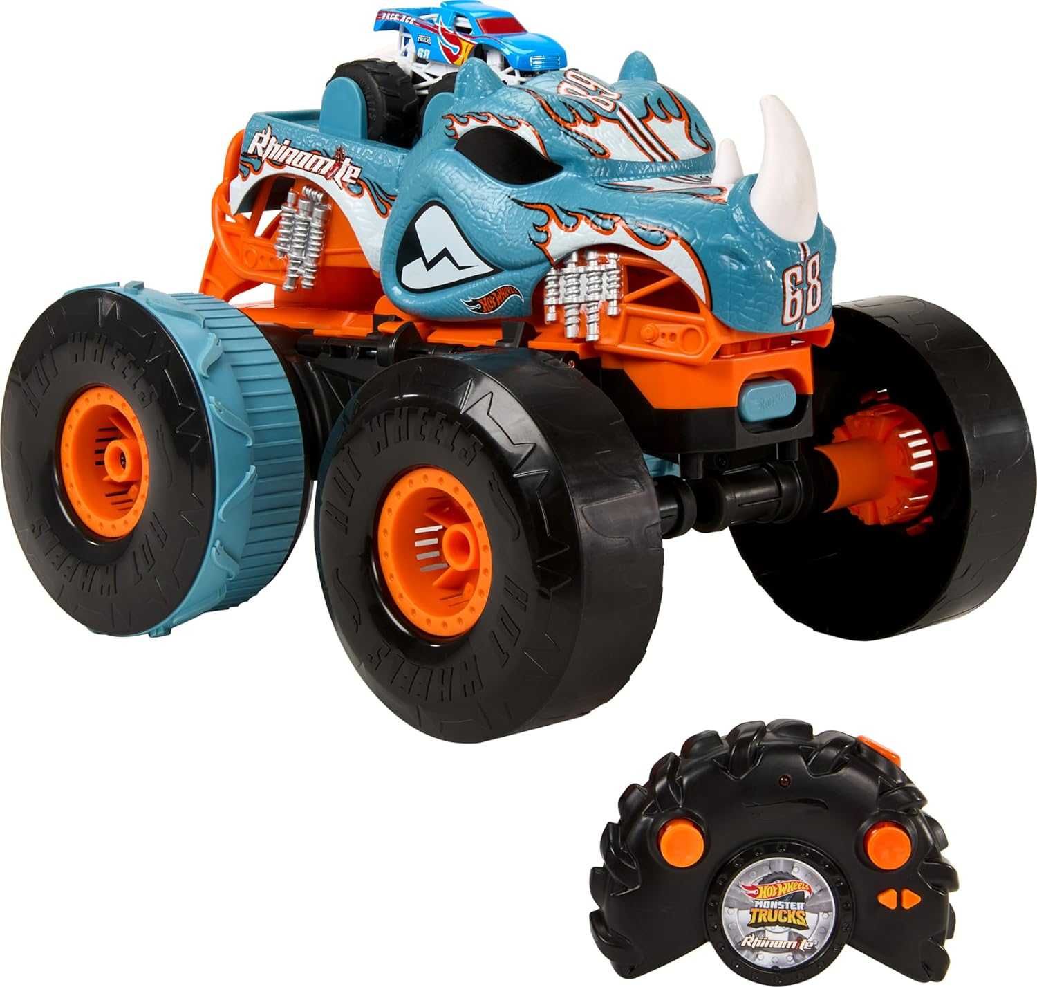 Hot Wheels Monster Trucks R/C Rhinomite  Трансформер Хот Вілс