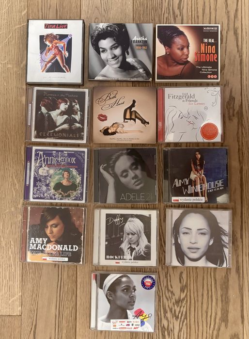 Wielka kolekcja plyt CD - 254 sztuki