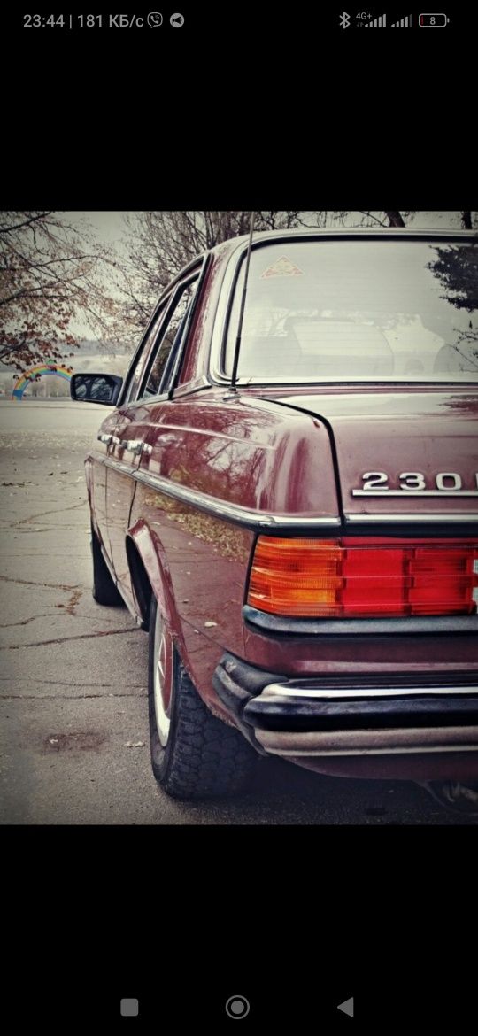 Мерседес w123 e230 автомат бензин переоформление, второй владелец с 80