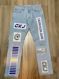Jasne dżinsy vinted Calvin Klein Jeans