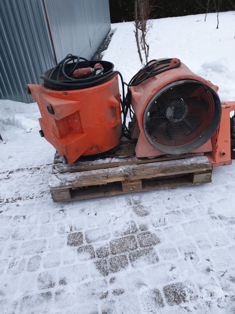 Wentylator wiatrak vaf 8000b 30 osuszacz oddymiacz 3 szt pakiet