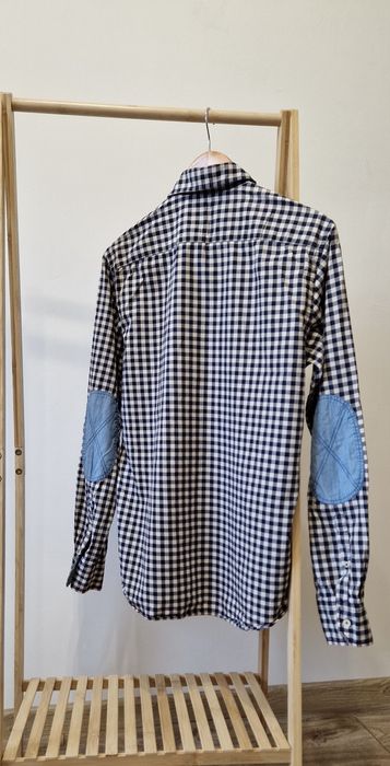 Koszula męska w kratę Slim fit Berkeley rozm. M