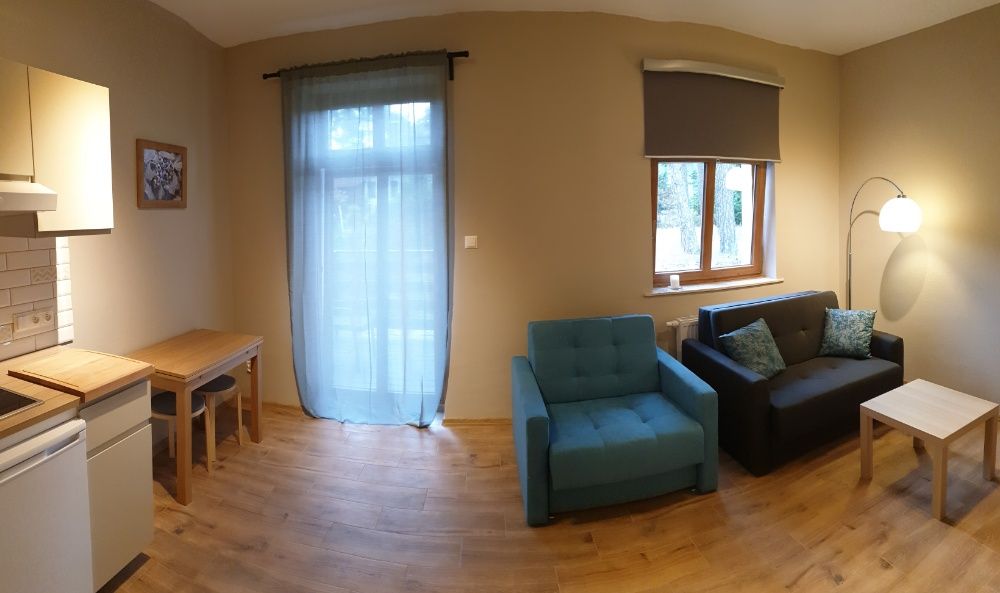 apartamnet typu studio nad jeziorem