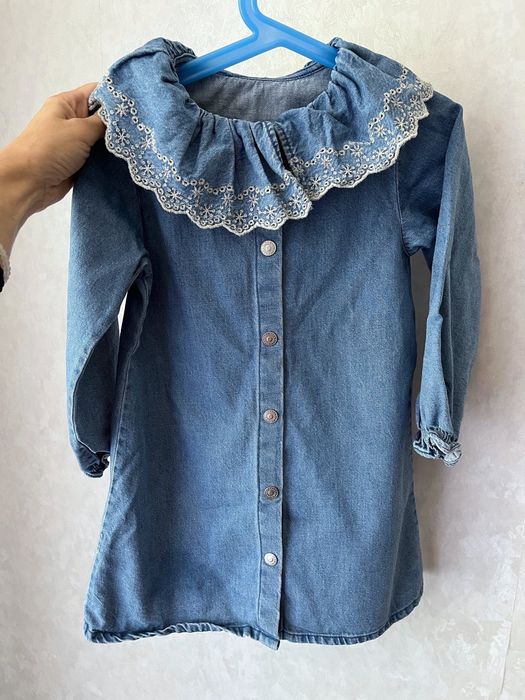 Джинсове плаття Zara 110розмір