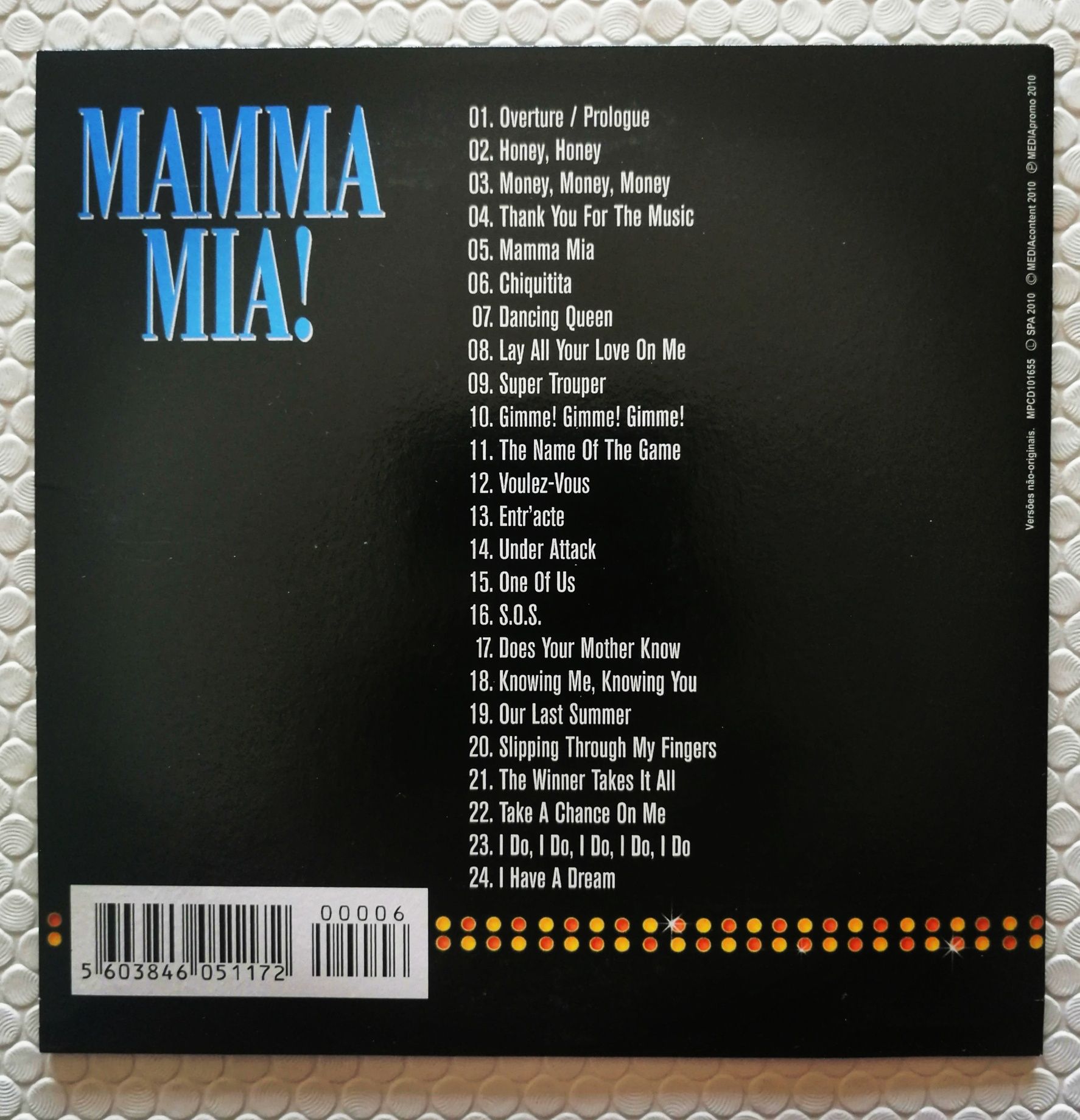 CD - Mamma Mia - Novo
