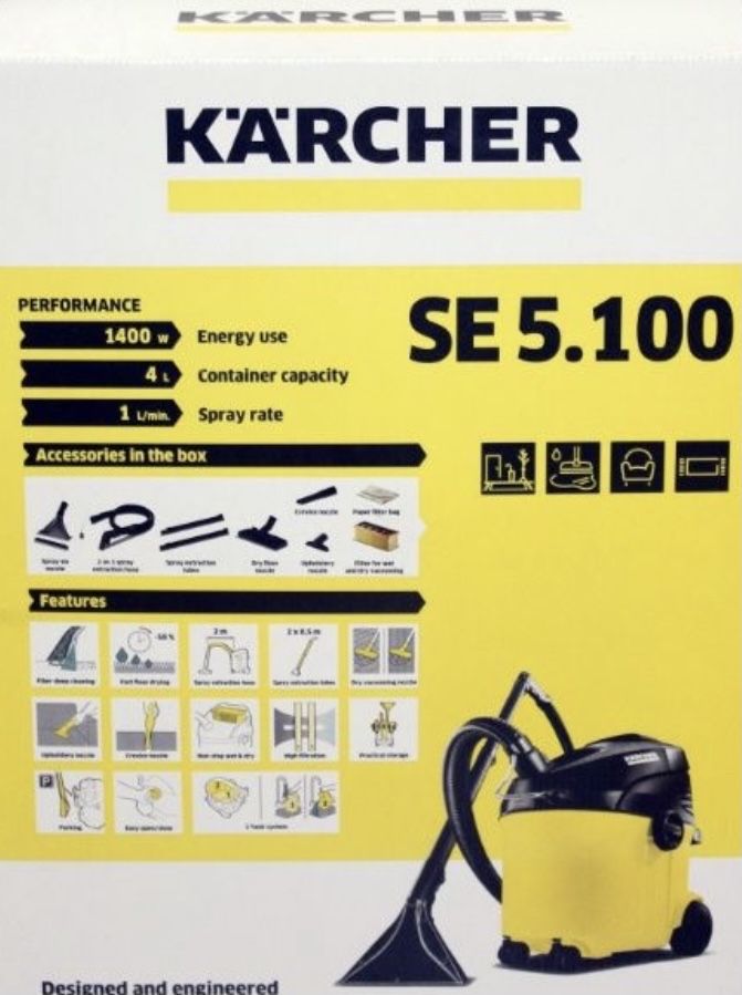 Пылесос моющий KARCHER se 5.100