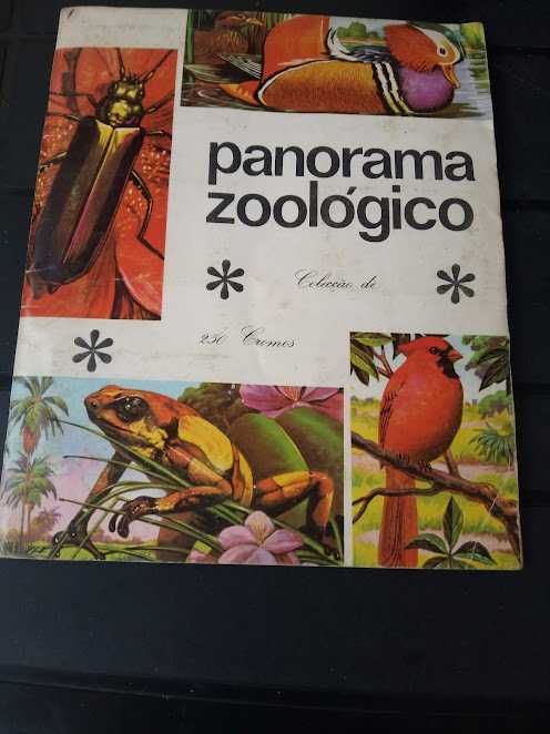 caderneta Panorama Zoologico completa