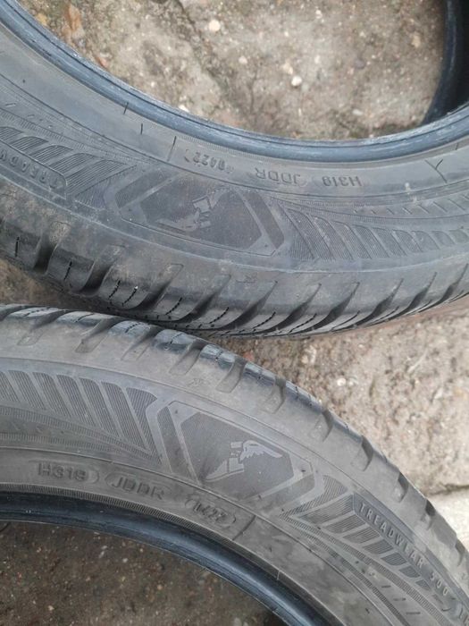opony Goodyear 195/55/16 wielosezonowe Bieżnik 6,7-6,8mm 2024r PARA