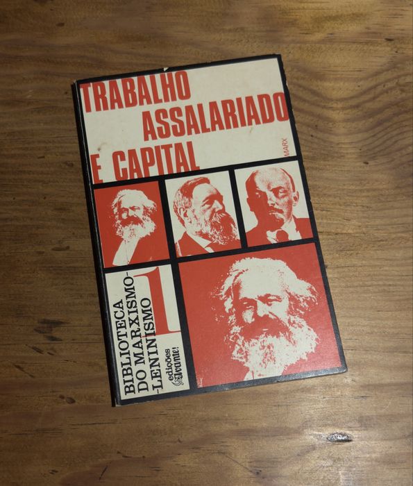 Livro Trabalho Assalariado e Capital de Marx