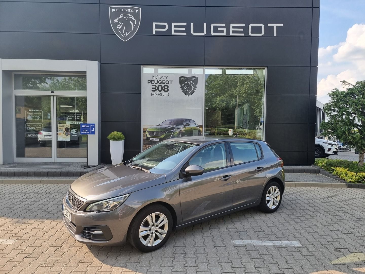 Peugeot 308 1.6 HDi Active 100KM, salon PL, serwis tylko ASO, nowy rozrząd i aku