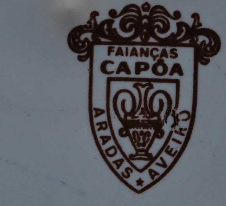 Prato Antigo Motivo "China" da Faianças da Capoa (21 cm)