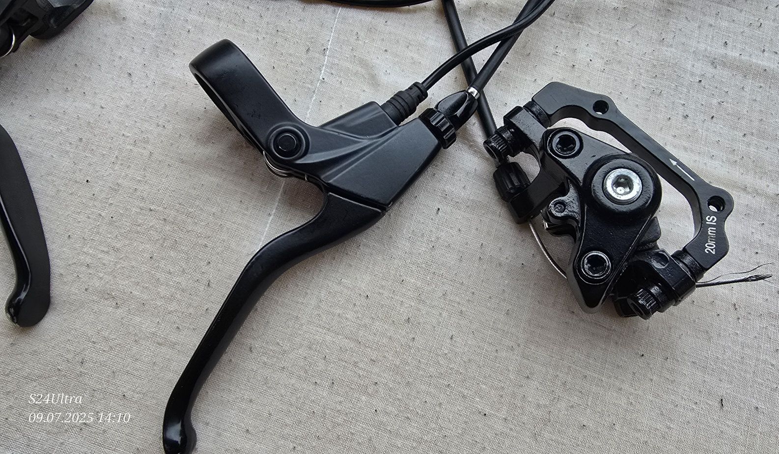 Komplet hamulców mechanicznych tarczowych engwe pro2