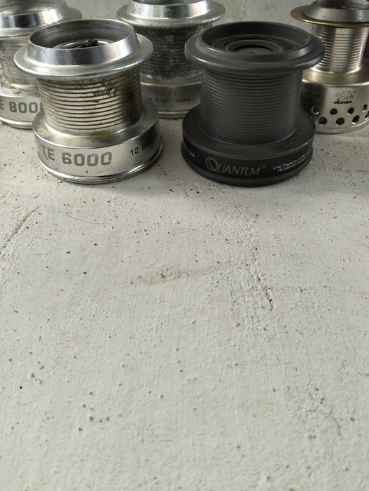 5 bobines carretos
