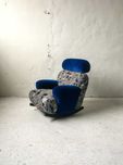 Pro Seda fotel bujany Knuff lata 90 vintage design