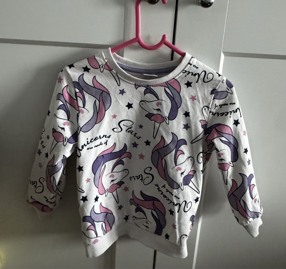 Bluza, bluzy Pepco 104 jednorozce konie