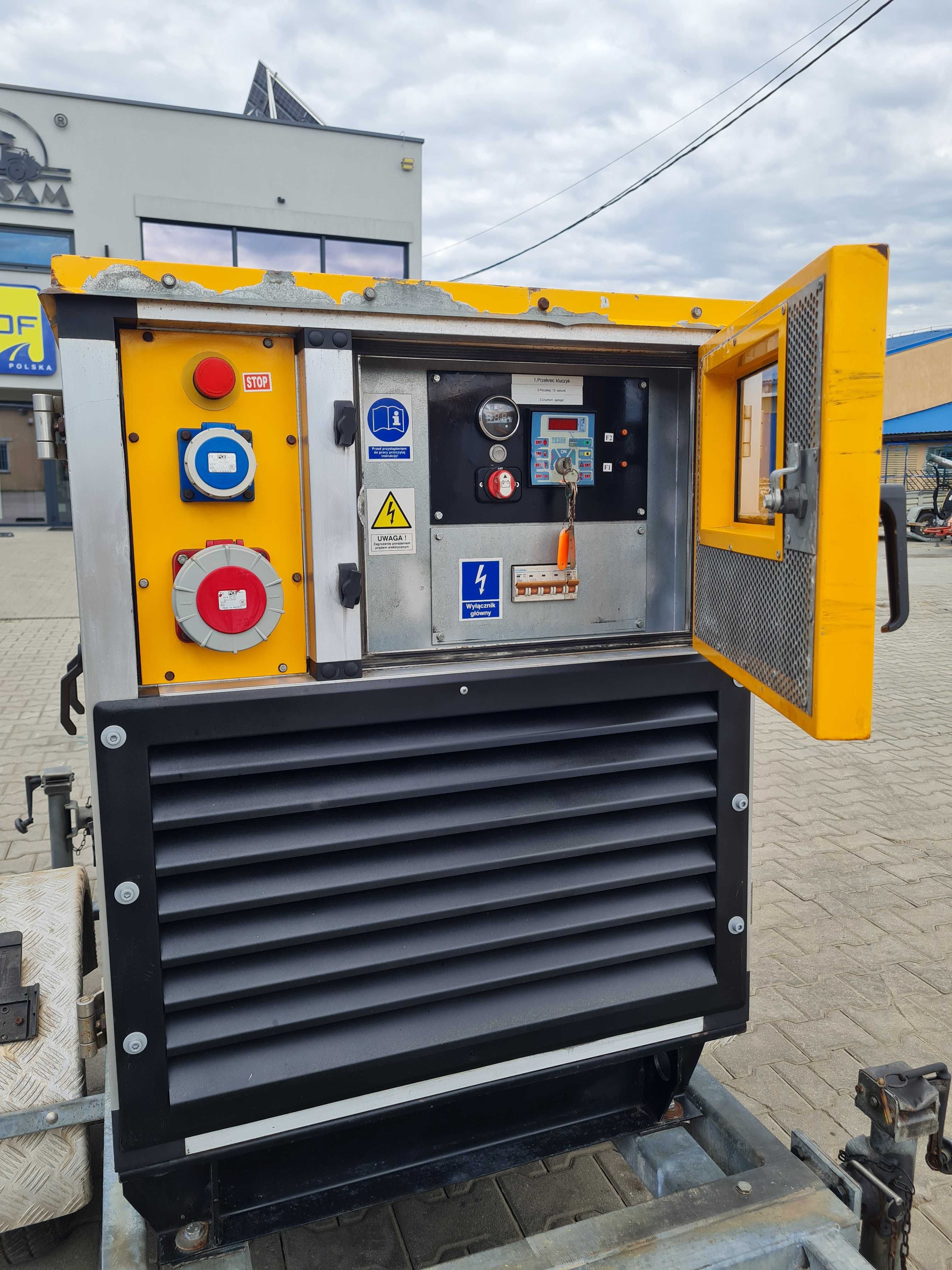 Agregat prądotwórczy SMG 30TE-LS-2, 30 kVA,24 kW, 230/400V