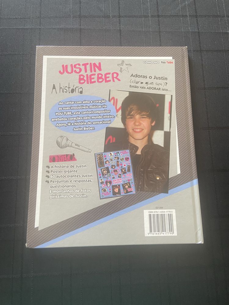 Livro “Justin Bieber - A História”