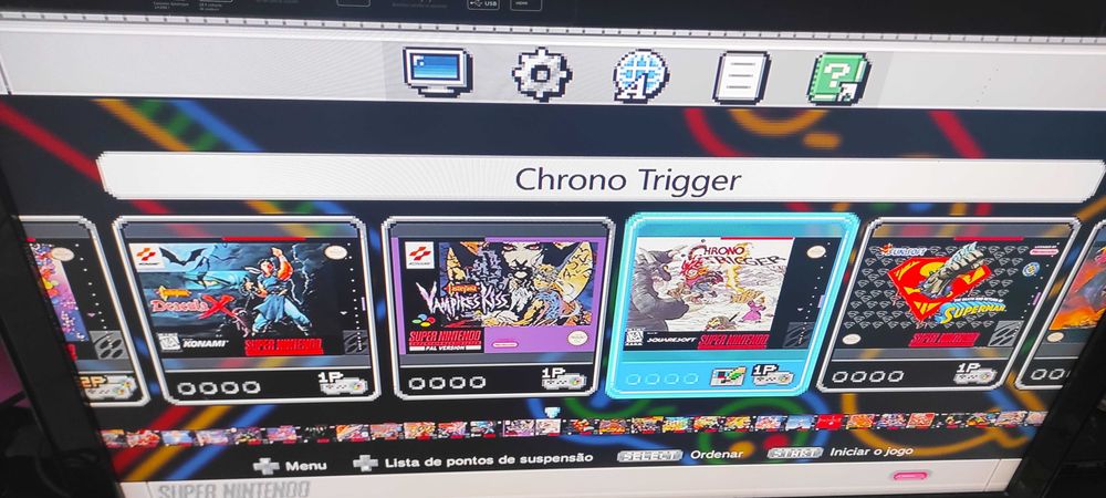 Super Nintendo Nintendo Classic Mini - Desbloqueada -Colecção completa