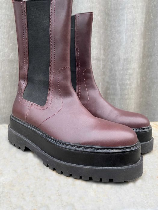 Демісезонні Челсі коричневі Mango