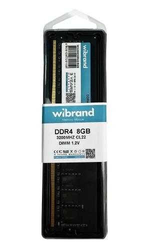 Пам'ять 8Gb DDR4, 3200 MHz, Wibrand, CL22, 1.2V (WI3200DDR4D/8GB)