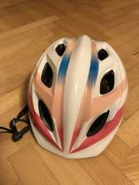 Kask rowerowy dziewczęcy