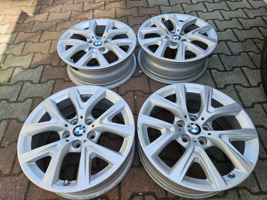 Oryginalne Felgi Aluminiowe 17" Bmw X2 X1 5x112 ET39 + czujniki ciśnie