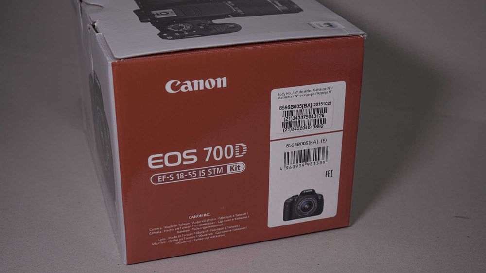 Camara Canon 700D em ótimo estado